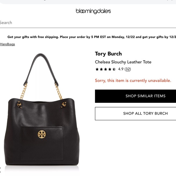 Tory Burch Chelsea 2 pc Set Slouchy Leather Tote Wallet Pebble Leather Host Pick - Picture 8 of 11